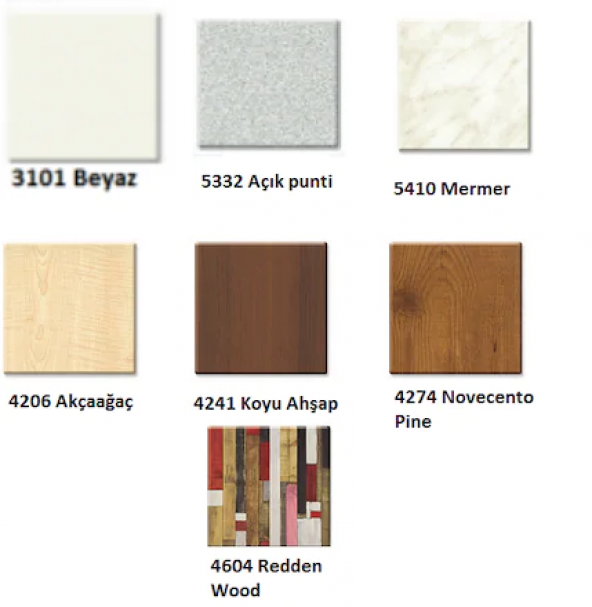 Werzalit Masa Tablası Q60 - 2