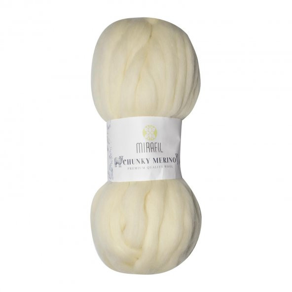 MİRAFİL CHUNKY MERINO SAF YÜN SOFT DOĞAL İPLİK - 6