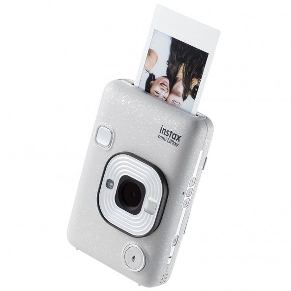 Fujifilm İnstax liplay Fotoğraf Makinesi (STONE WHITE) 10 LU - 3