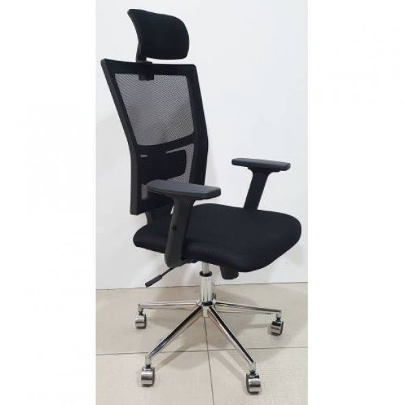 Madrit Fileli Makam Koltuğu Ofis Sandalyesi Bilgisayar Sandalyesi Çalışma Sandalyesi fileli Sandalye - 3