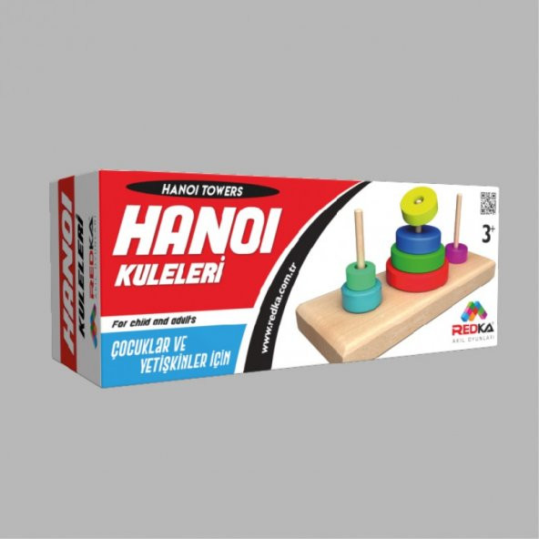 Redka Hanoi Kuleleri Zeka Akıl Mantık Ve Strateji Oyunu