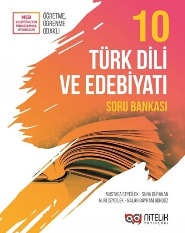 Nitelik 10. Sınıf Türk Dili Ve Edebiyatı Soru Bankası