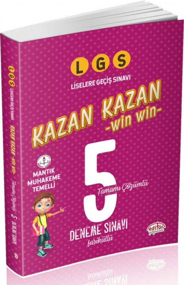 Editör 8. Sınıf Kazan 5 Deneme Tamamı Çözümlü - 2