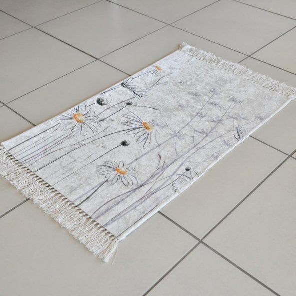 Prado Daisy Kaymaz Taban Banyo Paspası 50x80cm