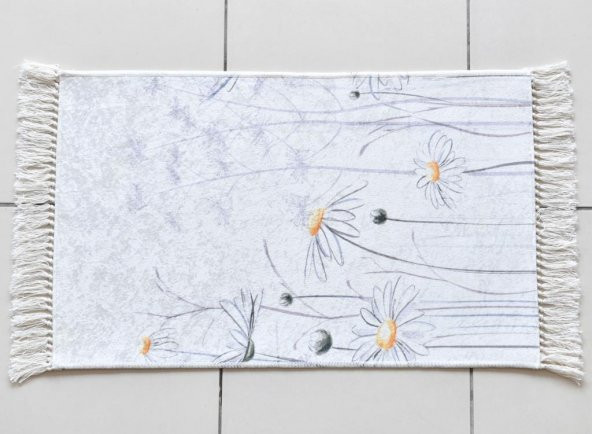 Prado Daisy Kaymaz Taban Banyo Paspası 50x80cm - 2