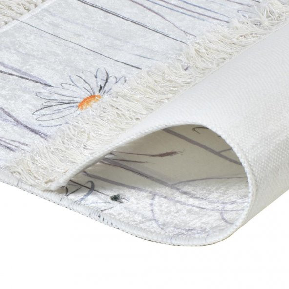 Prado Daisy Kaymaz Taban Banyo Paspası 50x80cm - 3
