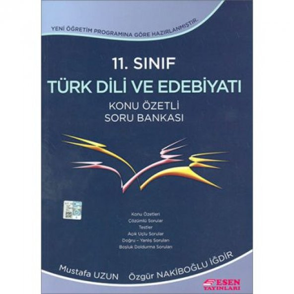 Esen 11. Sınıf Türk Dili Ve Edebiyatı Konu ÖzetliSoru Bankası