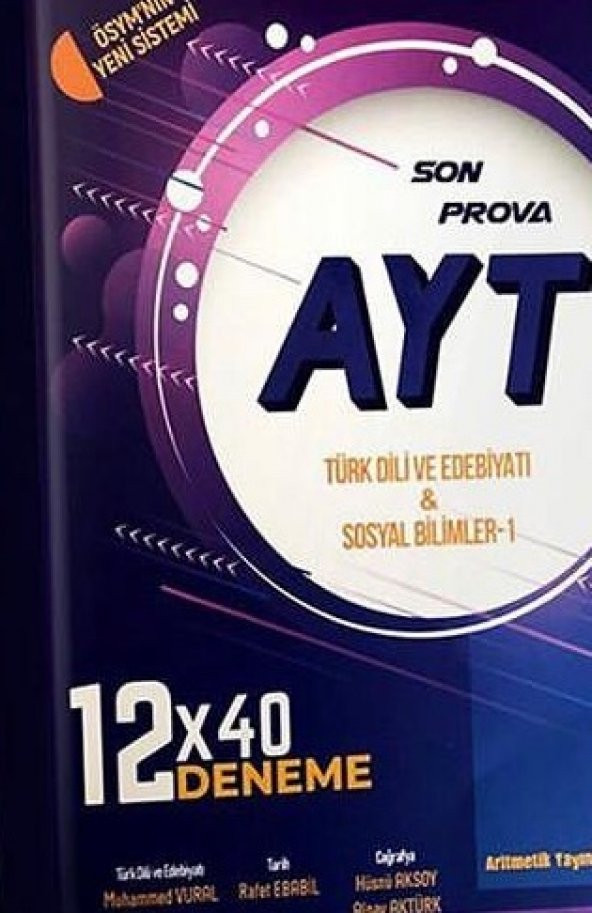 Aritmetik Son Prova AYT Türk Dili & Sosyal Deneme