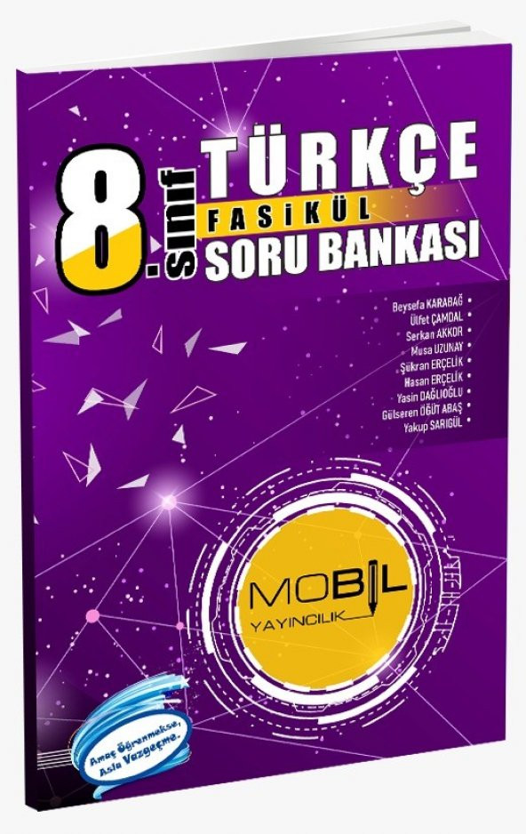 Mobil 8. Sınıf Türkçe Fasikül Soru Bankası