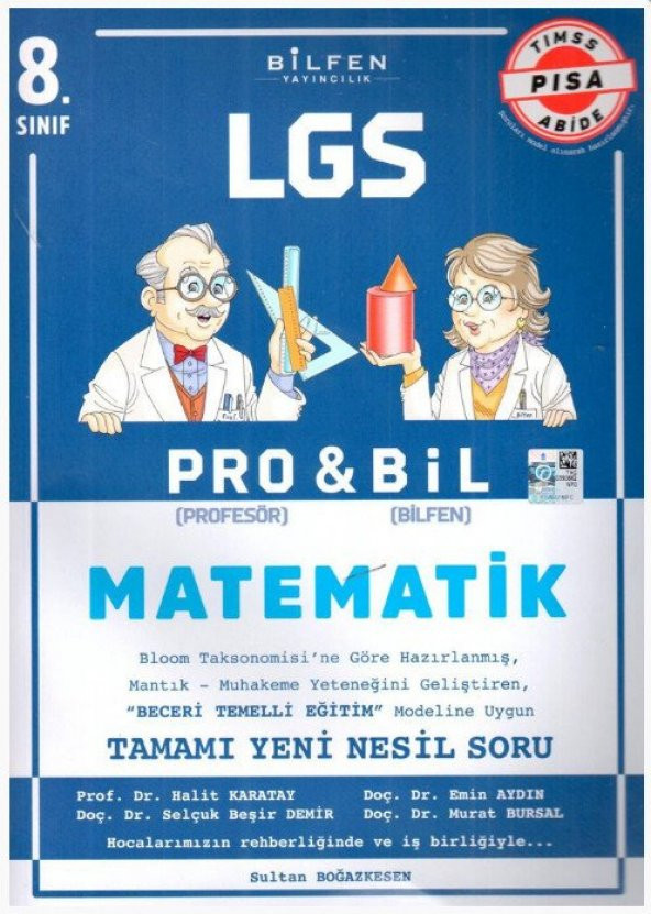 Bilfen 8. Sınıf Matematik Probil Soru Bankası - 2