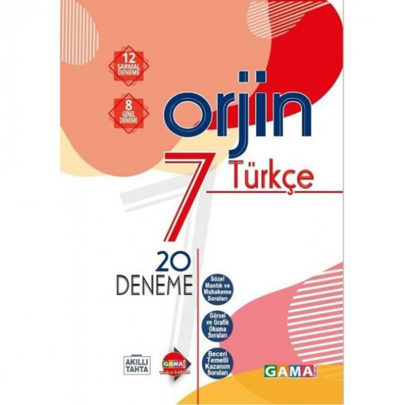 Gama Orjin 7. Sınıf Türkçe Fasikül Deneme