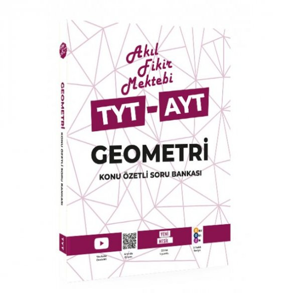 Tonguç TYT&AYT Geometri Akıl Fikir Mektebi Konu Anlatımlı Soru Bankası