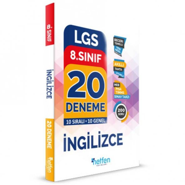 Netfen 8. Sınıf İngilizce Denemeleri - 2