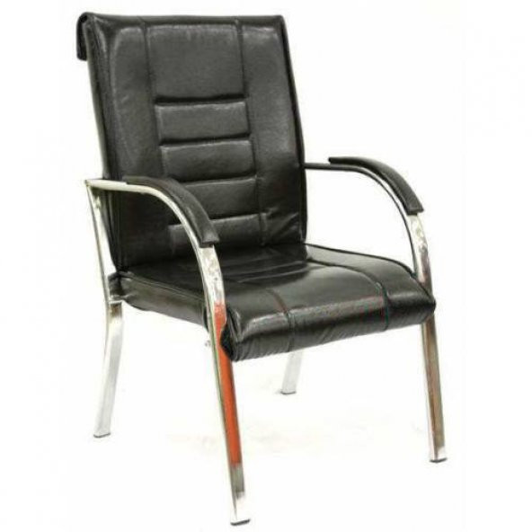 İlayda Krom Misafir Koltuğu Tekli Koltuk Bekleme Koltuğu İnternet Cafe Koltuğu