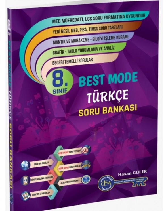 Gür 8. Sınıf Türkçe Best Mode Soru Bankası