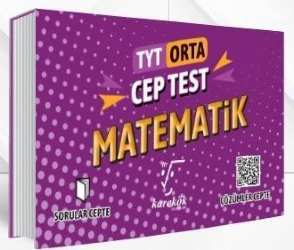 Karekök TYT Matematik Cep Test Orta