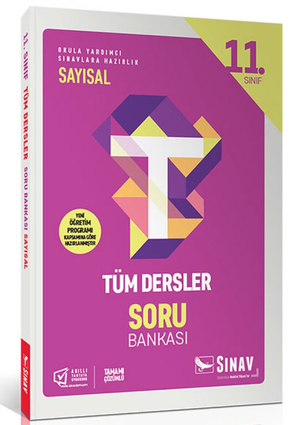 Sınav 11. Sınıf Sayısal Tüm Dersler Soru Bankası