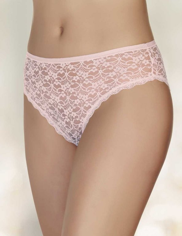 Trair Kadın Külot Dantel Üç lü Set MB3048 - 3