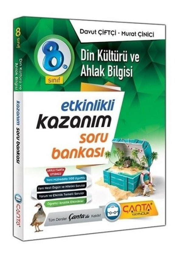 Çanta 8. Sınıf Din Kültürü Etkinlikli Soru Bankası - 1
