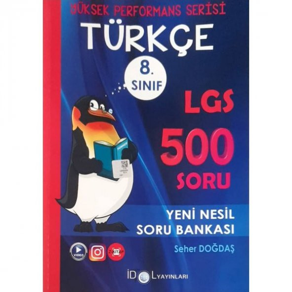 İdol 8. Sınıf Yüksek Performans Türkçe Soru Bankası