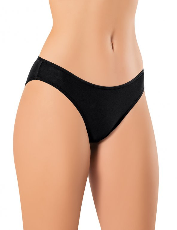 Trair Likralı Modal Külot Siyah MB3081-SH