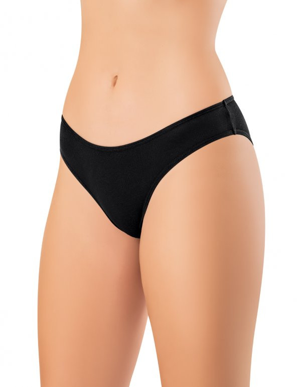 Trair Likralı Modal Külot Siyah MB3081-SH - 2