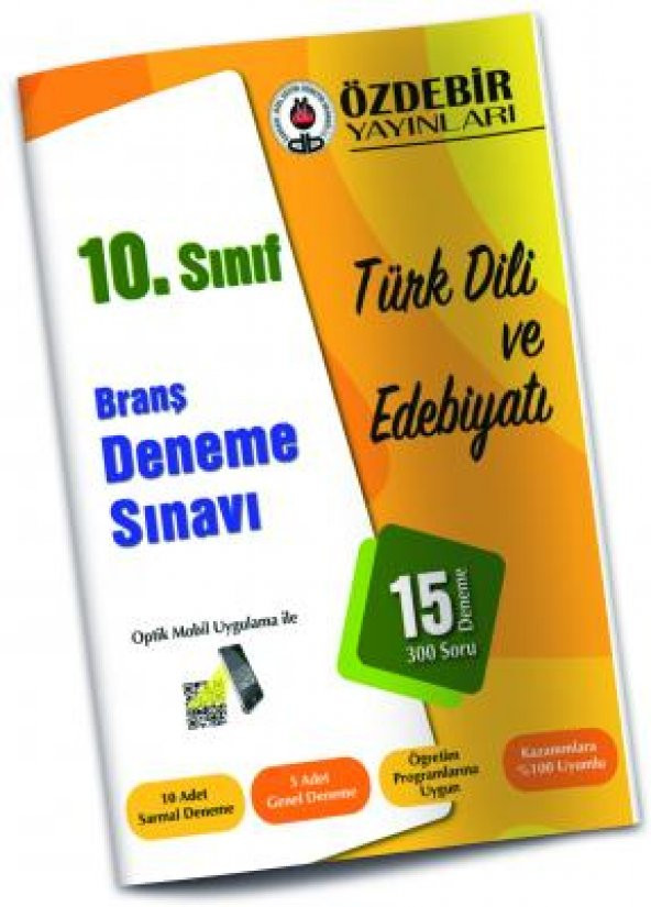 Özdebir 10. Sınıf Türk Dili Edebiyatı Branş Deneme