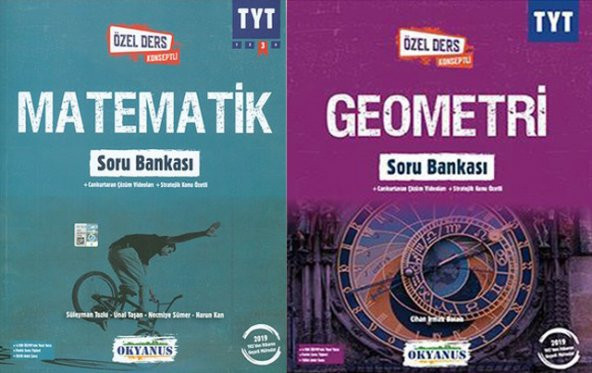 Okyanus TYT Matematik + Geometri Soru Bankası Set