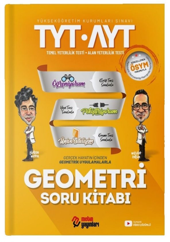 Metin TYT&AYT Geometri Soru Kitabı