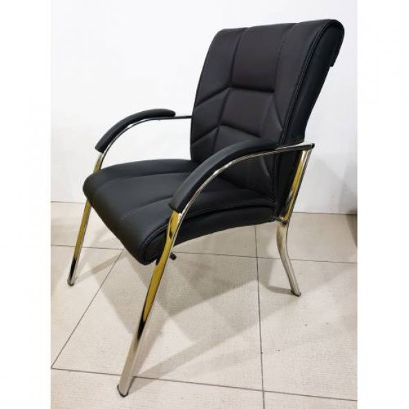 Risus Makam Müdür Koltuğu ve 2 Adet Misafir Koltuğu Müdür Koltuk Takımı Ofis Büro Koltuğu Koltuk - 4