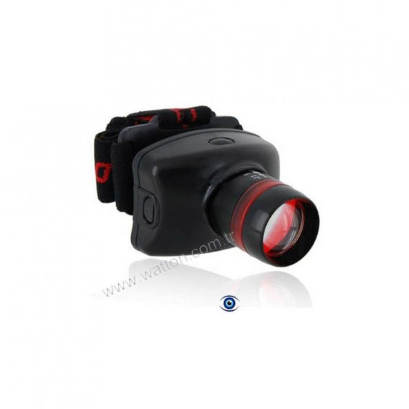 Pilli Zoomlu Avcı Dağcı Kafa Feneri Kamp Lambası - 2