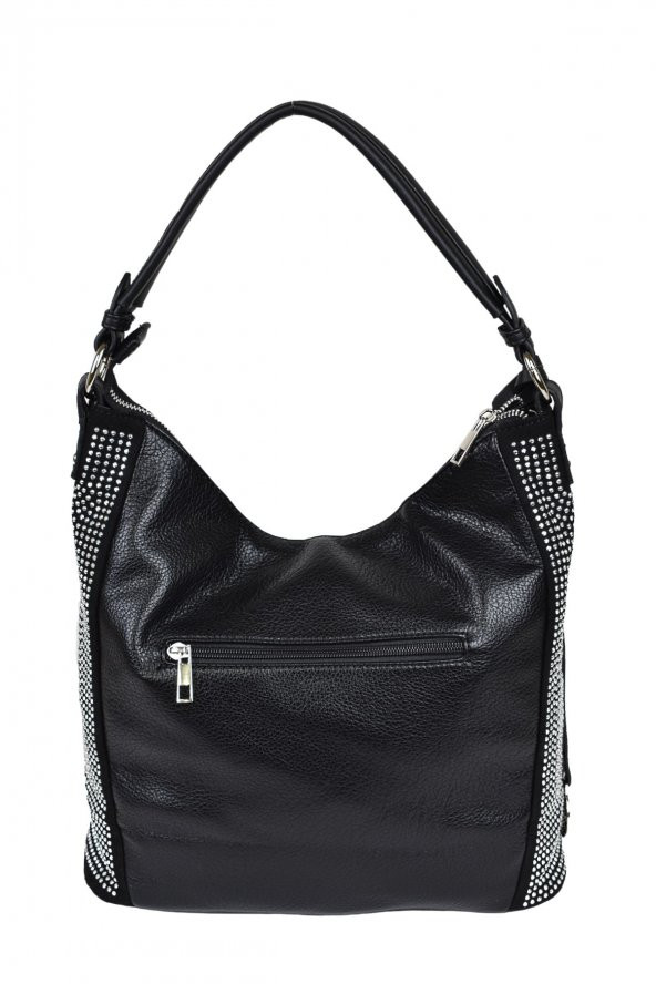 Kriste Bell Siyah Bayan Omuz Çantası - 4