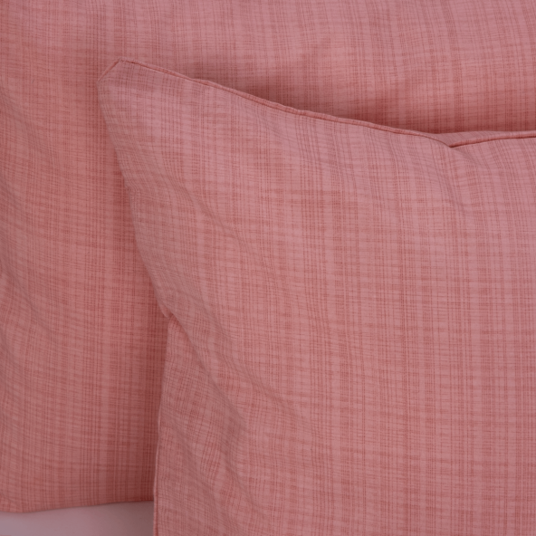 Çift Kişilik Lastikli Çarşaf Takımı Pudra - 2