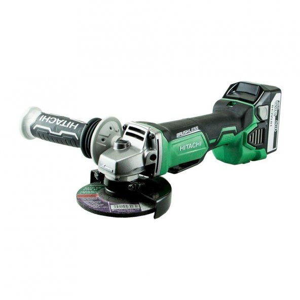 Hitachi G18DBL 18 Volt/5.0Ah Li-Ion 115mm Kömürsüz Profesyonel Avuç Taşlama - 2