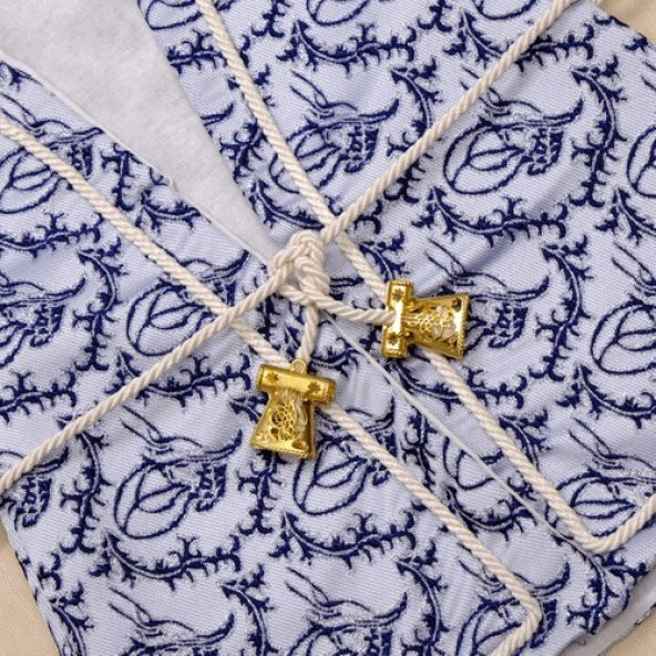 Şehzade 5 Parça Mevlüt Takımı Lacivert - 3