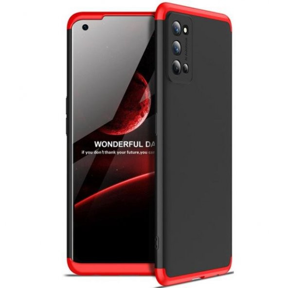 Realme 7 Pro Kılıf Zore Kamera Çıkıntılı 360 Tam Koruma Ays - 4