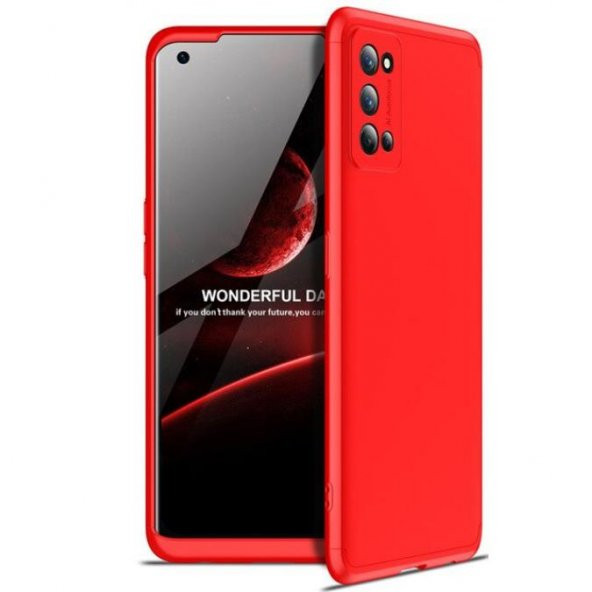 Realme 7 Pro Kılıf Zore Kamera Çıkıntılı 360 Tam Koruma Ays - 8