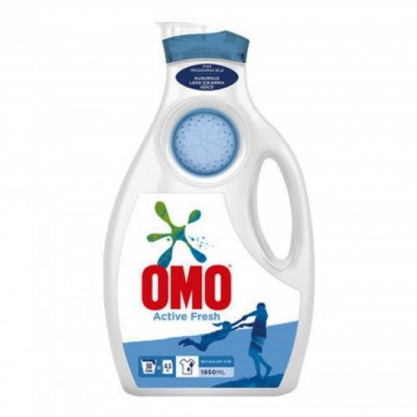 Omo Active Fresh Sıvı Çamaşır Deterjanı 30 Yıkama 1950 Ml