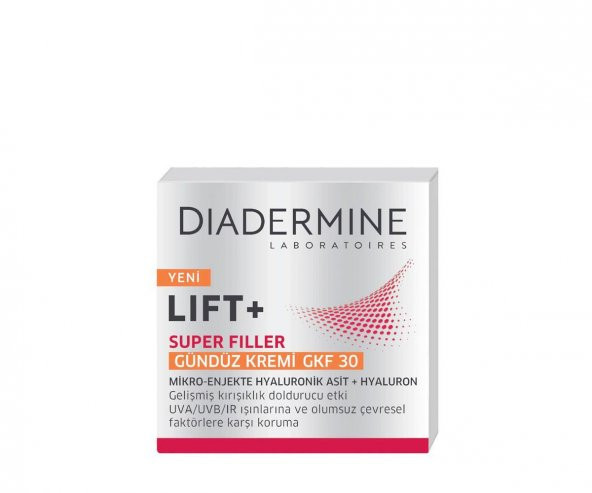 Diadermine LIFT+ Super Filler Gündüz Kremi  GKF 30 50 Ml