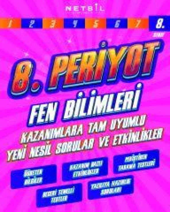 NETBİL 8.SINIF FEN BİLİMLERİ PERİYOT