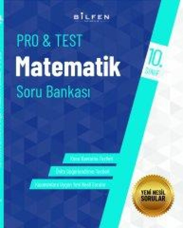 BİLFEN 10.SINIF PRO&TEST MATEMATİK SORU BANKASI