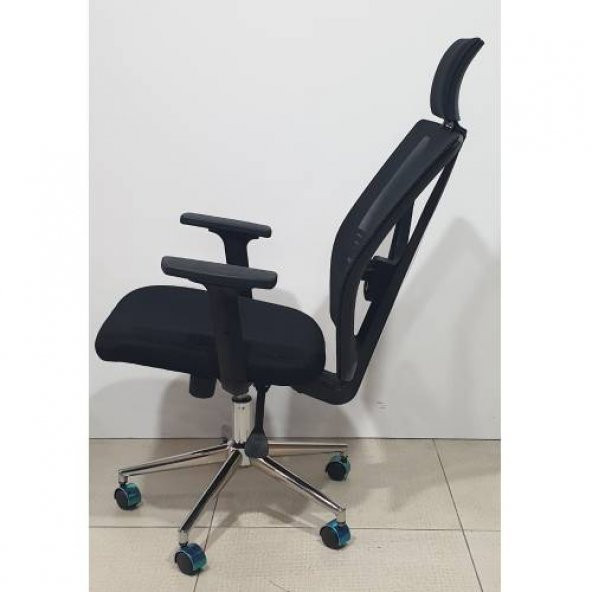 D-54 Fileli Müdür Koltuğu Ofis Koltuğu Bilgisayar Koltuk Çalışma Koltuk fileli Koltuk Makam Koltuk - 4