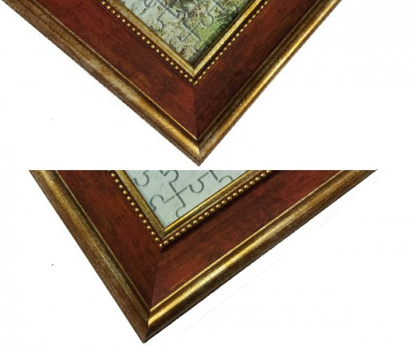 1000 Parça Puzzle Çerçevesi -Vişne - 48*68 - 50 mm - 2