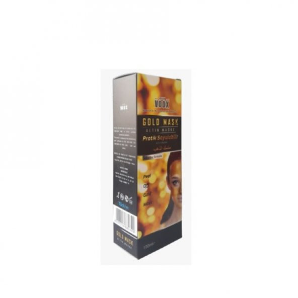 Voox Gold Maske Yüz Maskesi ALTIN MASKE 100 ML NURS LOKMAN HEKİM - 4