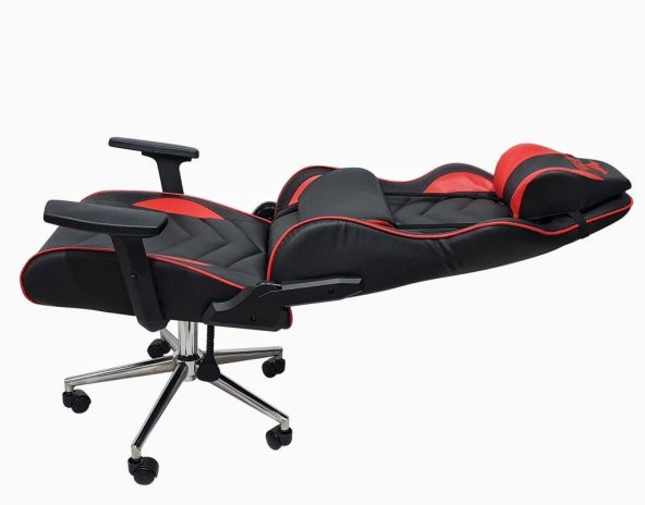 Herkese Mobilya Zal X-2071 Kırmızı-Siyah Pro Oyuncu Koltuğu - 2