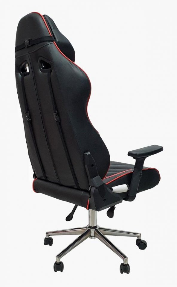 Herkese Mobilya Zal X-2071 Kırmızı-Siyah Pro Oyuncu Koltuğu - 3