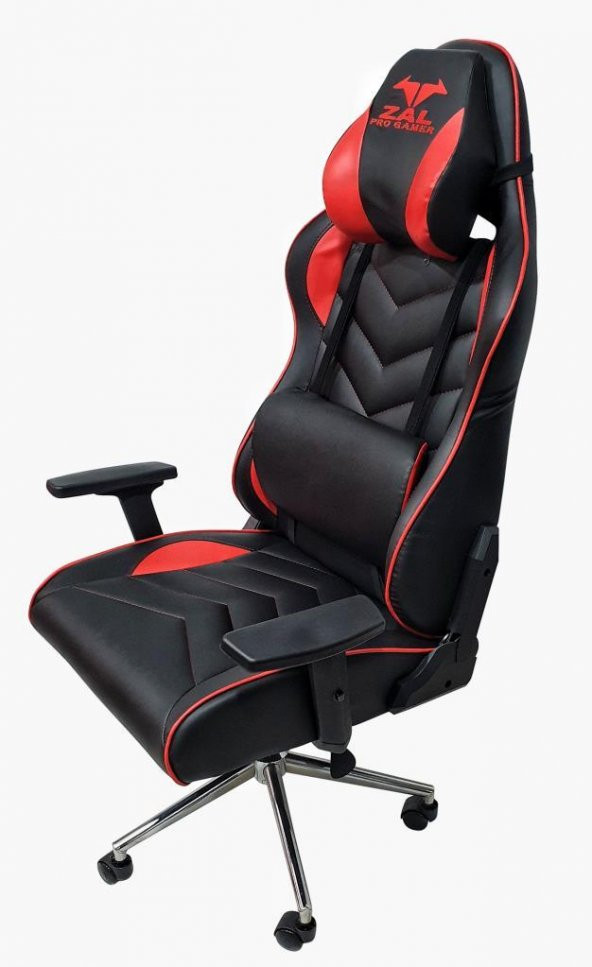 Herkese Mobilya Zal X-2071 Kırmızı-Siyah Pro Oyuncu Koltuğu - 4
