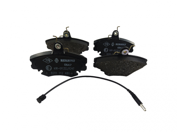 RENAULT Clio I Megane 19 SET, FREN BALATALARI ÖN 7711130071 - 3