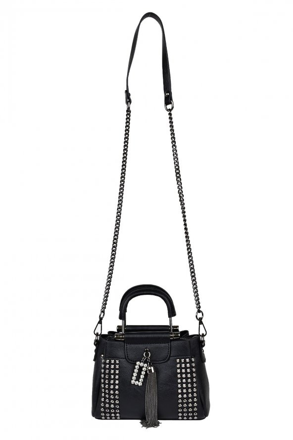 Kriste Bell Siyah Bayan Çapraz Çanta - 5
