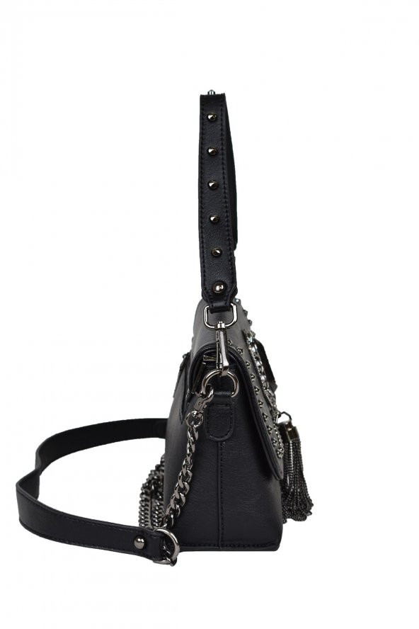 Kriste Bell Siyah Bayan Çapraz Çanta - 3